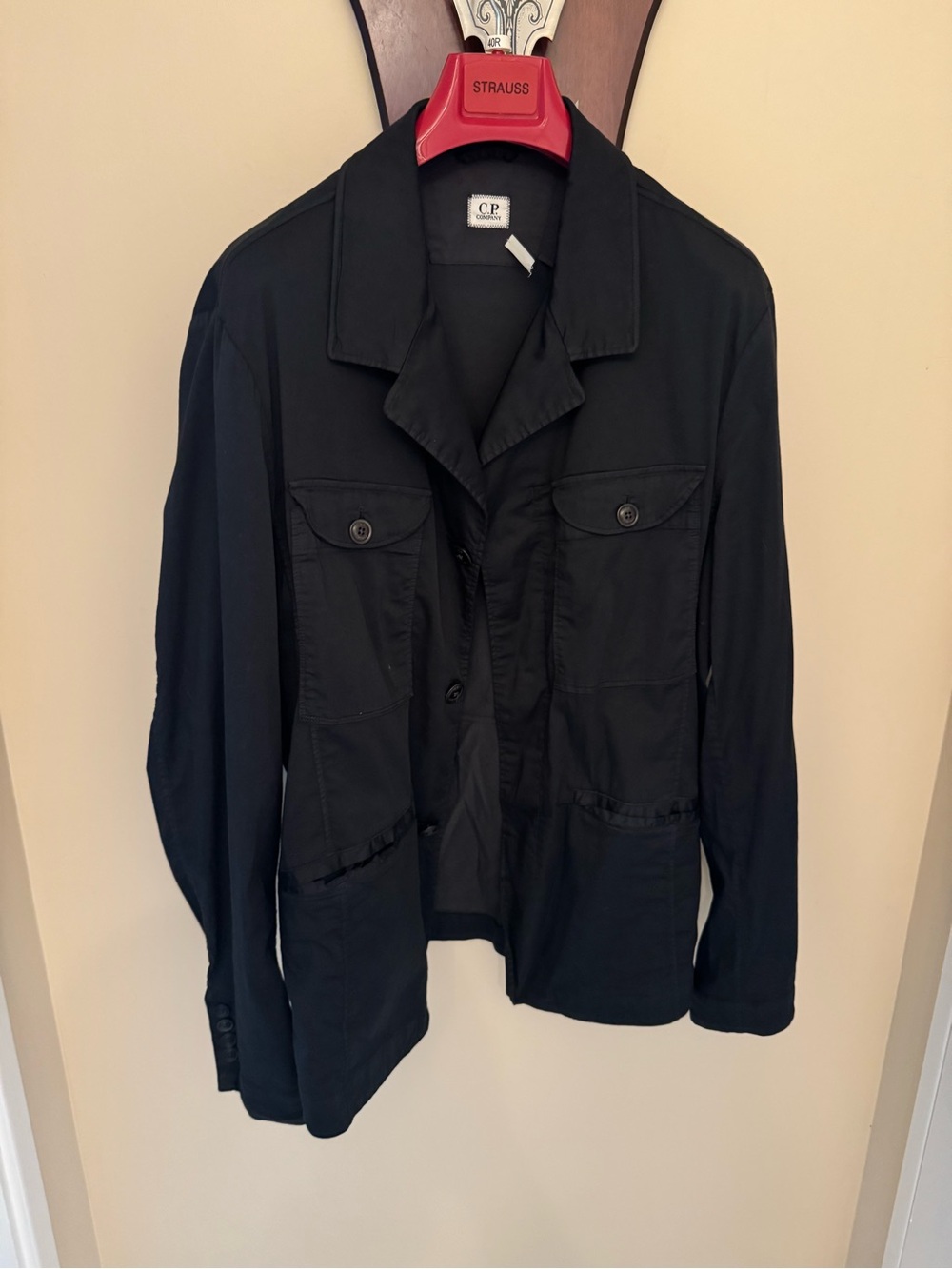 Black Utility Field Blazer